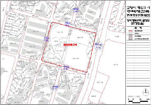 행신 Ⅱ-1 구역도