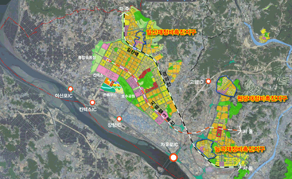 재정비촉진사업 위치도